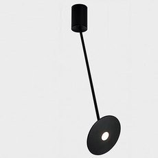 Точечный светильник с арматурой чёрного цвета, металлическими плафонами ITALLINE 62Y411 black