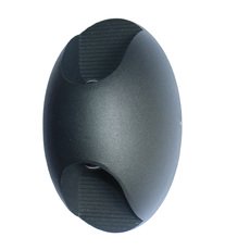 Светильник для уличного освещения с арматурой чёрного цвета, металлическими плафонами Favourite 2685-2W