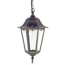Светильник для уличного освещения с стеклянными плафонами прозрачного цвета Favourite 1808-1P