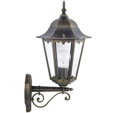 Светильник для уличного освещения с стеклянными плафонами прозрачного цвета Favourite 1808-1W
