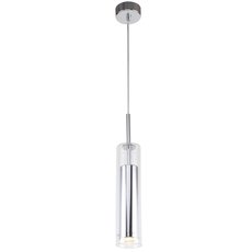 Светильник с арматурой хрома цвета, стеклянными плафонами Favourite 2555-1P