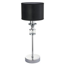 Настольная лампа с текстильными плафонами чёрного цвета Favourite 2674-1T