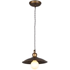 Светильник с металлическими плафонами коричневого цвета Favourite 1214-1P