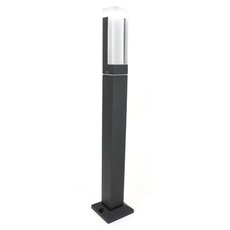 Светильник для уличного освещения с арматурой чёрного цвета, пластиковыми плафонами Favourite 2861-1F