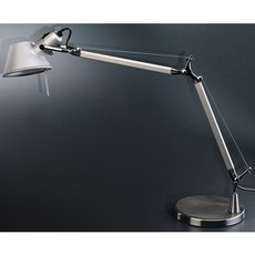 Настольная лампа с металлическими плафонами серого цвета Favourite 1869-1T