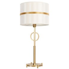 Настольная лампа с текстильными плафонами белого цвета Favourite 2634-1T