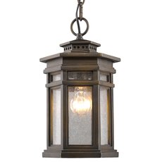 Светильник для уличного освещения с стеклянными плафонами прозрачного цвета Favourite 1458-1P