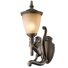 Светильник для уличного освещения с стеклянными плафонами Favourite 1337-1WL
