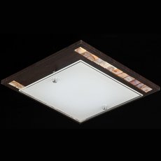 Настенно-потолочный светильник с стеклянными плафонами белого цвета Maytoni CL810-01-R