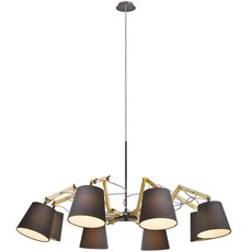 Люстра круглые Arte Lamp A5700LM-8BK