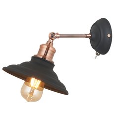 Бра с металлическими плафонами Arte Lamp A5067AP-1BK