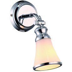 Спот с арматурой хрома цвета, стеклянными плафонами Arte Lamp A9231AP-1CC