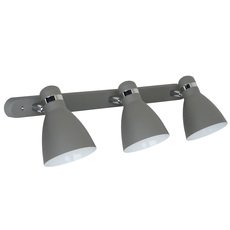 Спот с арматурой серого цвета, металлическими плафонами Arte Lamp A5049PL-3GY