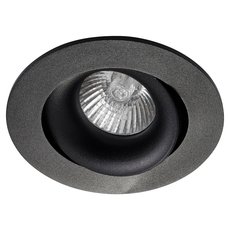 Точечный светильник с арматурой чёрного цвета, плафонами чёрного цвета AM Group AM130 BK