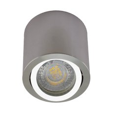 Точечный светильник с металлическими плафонами алюминия цвета AM Group AM322-60 AL