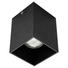Точечный светильник с арматурой чёрного цвета, металлическими плафонами AM Group AM01-110 BK