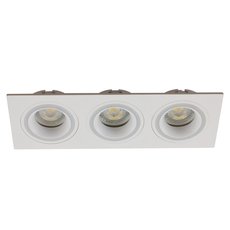 Точечный светильник с плафонами белого цвета AM Group AM344 WH