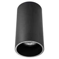 Точечный светильник с арматурой чёрного цвета, металлическими плафонами AM Group AM02-150 BK