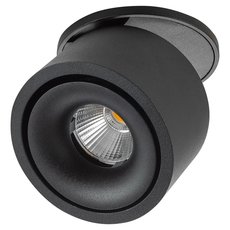 Точечный светильник с арматурой чёрного цвета, плафонами чёрного цвета AM Group AM310-9,3 BK 3000K