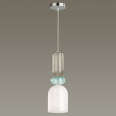 Светильник с арматурой хрома цвета, стеклянными плафонами Lumion 5235/1