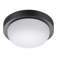 Светильник для уличного освещения с арматурой чёрного цвета, пластиковыми плафонами Novotech 358015