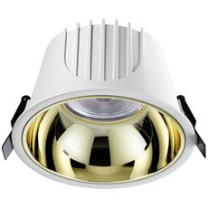 Точечный светильник с арматурой белого цвета Novotech 358704