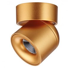 Точечный светильник с арматурой золотого цвета, металлическими плафонами Novotech 358810