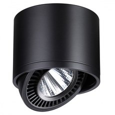 Точечный светильник с арматурой чёрного цвета Novotech 358814