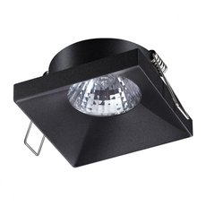 Точечный светильник с арматурой чёрного цвета Novotech 370741