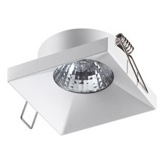Точечный светильник с арматурой белого цвета, металлическими плафонами Novotech 370742
