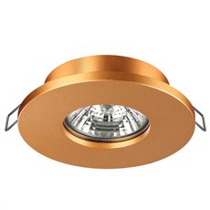Точечный светильник с арматурой золотого цвета, металлическими плафонами Novotech 370803
