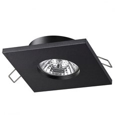 Точечный светильник с арматурой чёрного цвета Novotech 370805
