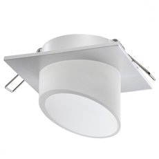 Точечный светильник с арматурой белого цвета Novotech 370899