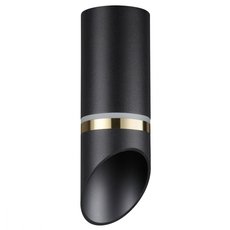 Точечный светильник с арматурой чёрного цвета, плафонами чёрного цвета Novotech 370905