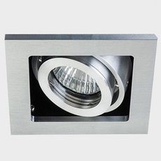 Точечный светильник с арматурой алюминия цвета, металлическими плафонами ITALLINE 107311 ALU