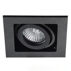 Точечный светильник с арматурой чёрного цвета ITALLINE 107311 BLACK