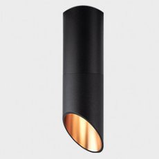 Точечный светильник с арматурой чёрного цвета, плафонами чёрного цвета MEGALIGHT M03-004/350 black