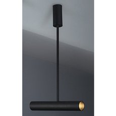 Точечный светильник с арматурой чёрного цвета, металлическими плафонами MEGALIGHT M03-068 black