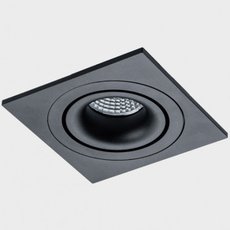 Точечный светильник для гипсокарт. потолков ITALLINE IT02-008 black+QRS1 black