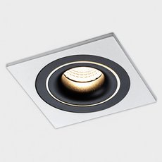 Точечный светильник с арматурой белого цвета ITALLINE IT02-008 black+QRS1 white