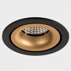 Встраиваемый точечный светильник ITALLINE IT02-008 black/gold