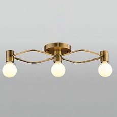 Потолочный светильник ITALLINE Vega PL 6088/3 bronze