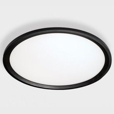 Светильник с арматурой чёрного цвета, пластиковыми плафонами ITALLINE IT04-60RC black