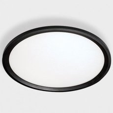 Светильник с арматурой чёрного цвета, плафонами белого цвета ITALLINE IT04-40RC black