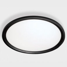 Светильник с арматурой чёрного цвета, плафонами белого цвета ITALLINE IT04-78RC black