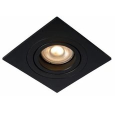 Точечный светильник с арматурой чёрного цвета, плафонами чёрного цвета Lucide 22955/01/30