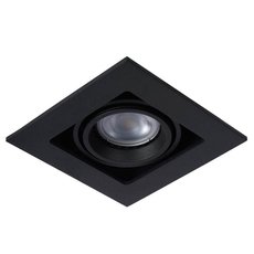 Точечный светильник с металлическими плафонами чёрного цвета Lucide 09926/01/30