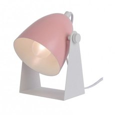 Настольная лампа с арматурой белого цвета, металлическими плафонами Lucide 45564/01/66