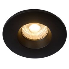 Точечный светильник с металлическими плафонами чёрного цвета Lucide 22973/06/99