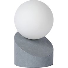 Настольная лампа с стеклянными плафонами белого цвета Lucide 45561/01/36